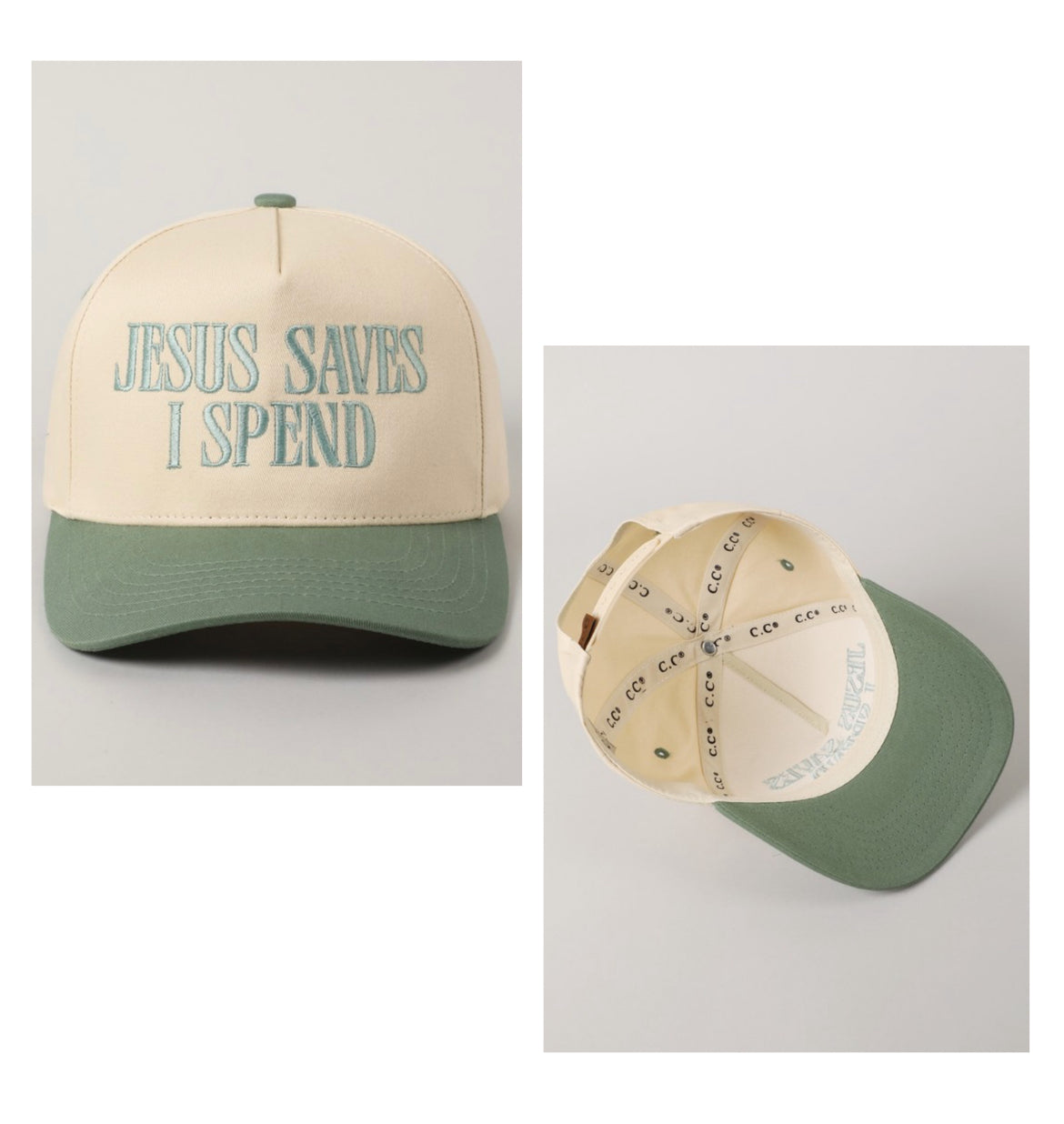 Jesus saves trucker hat