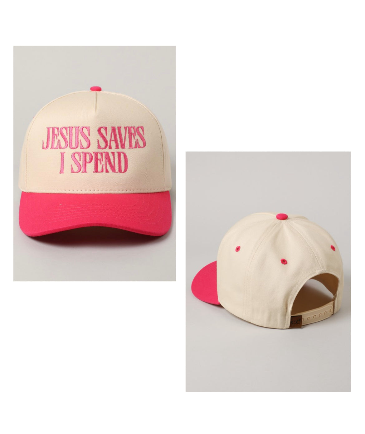 Jesus saves trucker hat